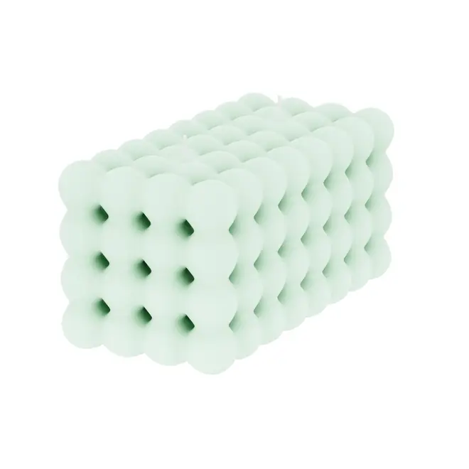 VELA 6 CM X 12 CM FUNNY BUBBLE - SORBET DE MENTA - Foto 8