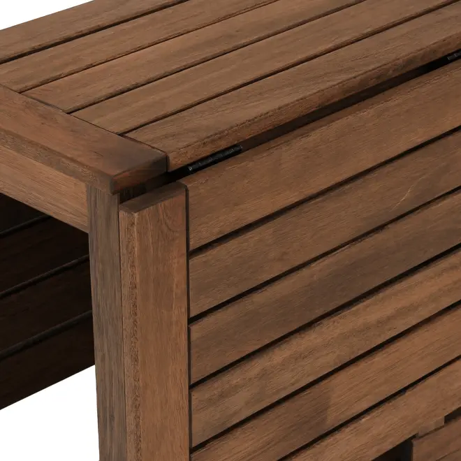 MESA PARA ÁREA EXTERNA DOBRÁVEL 1,17 M X 95 CM NAIPE - TAMARINDO - Foto 9