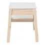 BANCO ESCADA PALETBOX - NATURAL WASHED/BRANCO - Foto 5