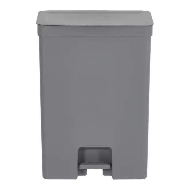 LIXEIRA COM PEDAL 46 L E CESTO INTERNO 4 L TRIUM - KONKRET - Foto 1