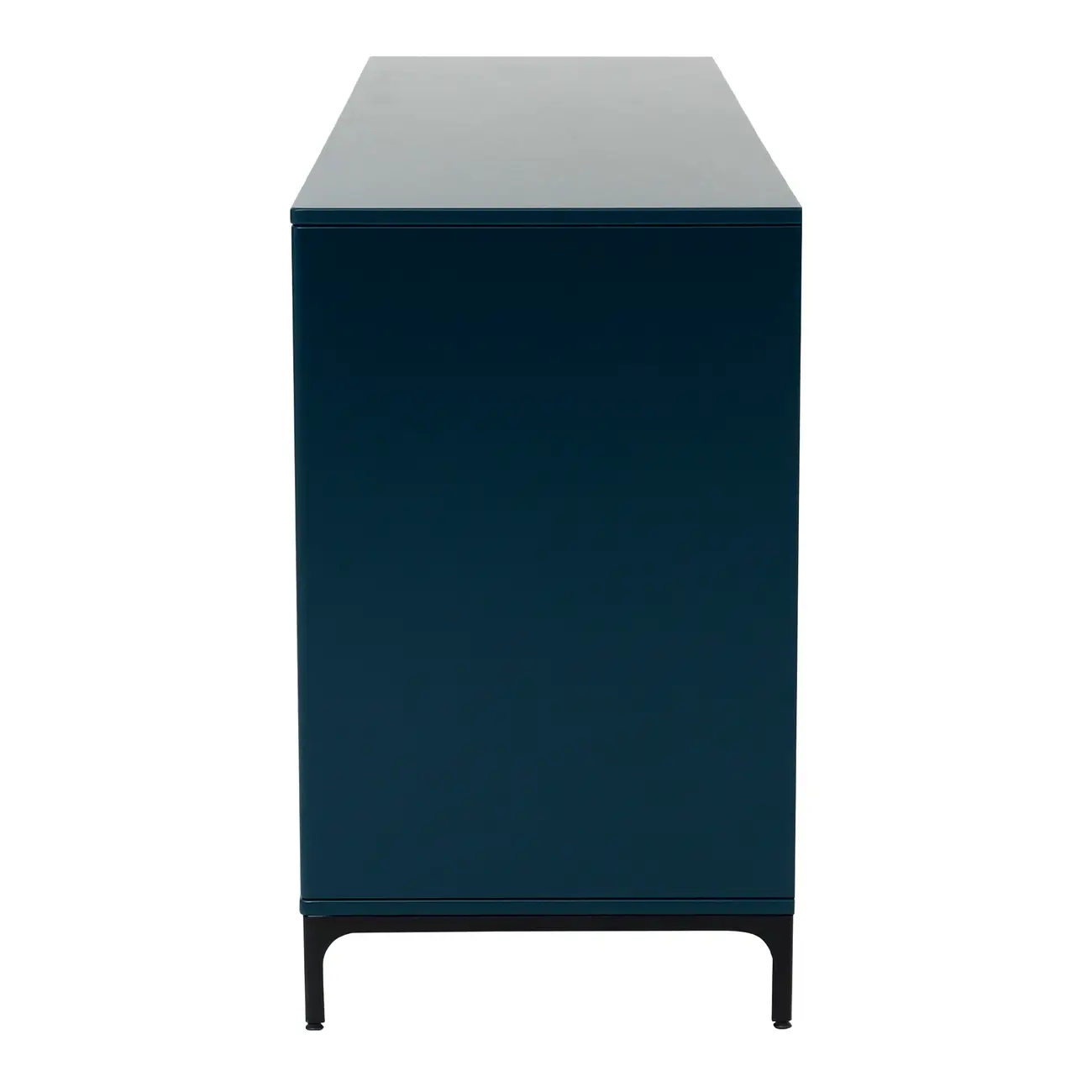BUFFET 2 PORTAS/3 GAVETAS 1,80 M X 45 CM NASH - VERDE ESCARAVELHO/PRETO - Foto 6