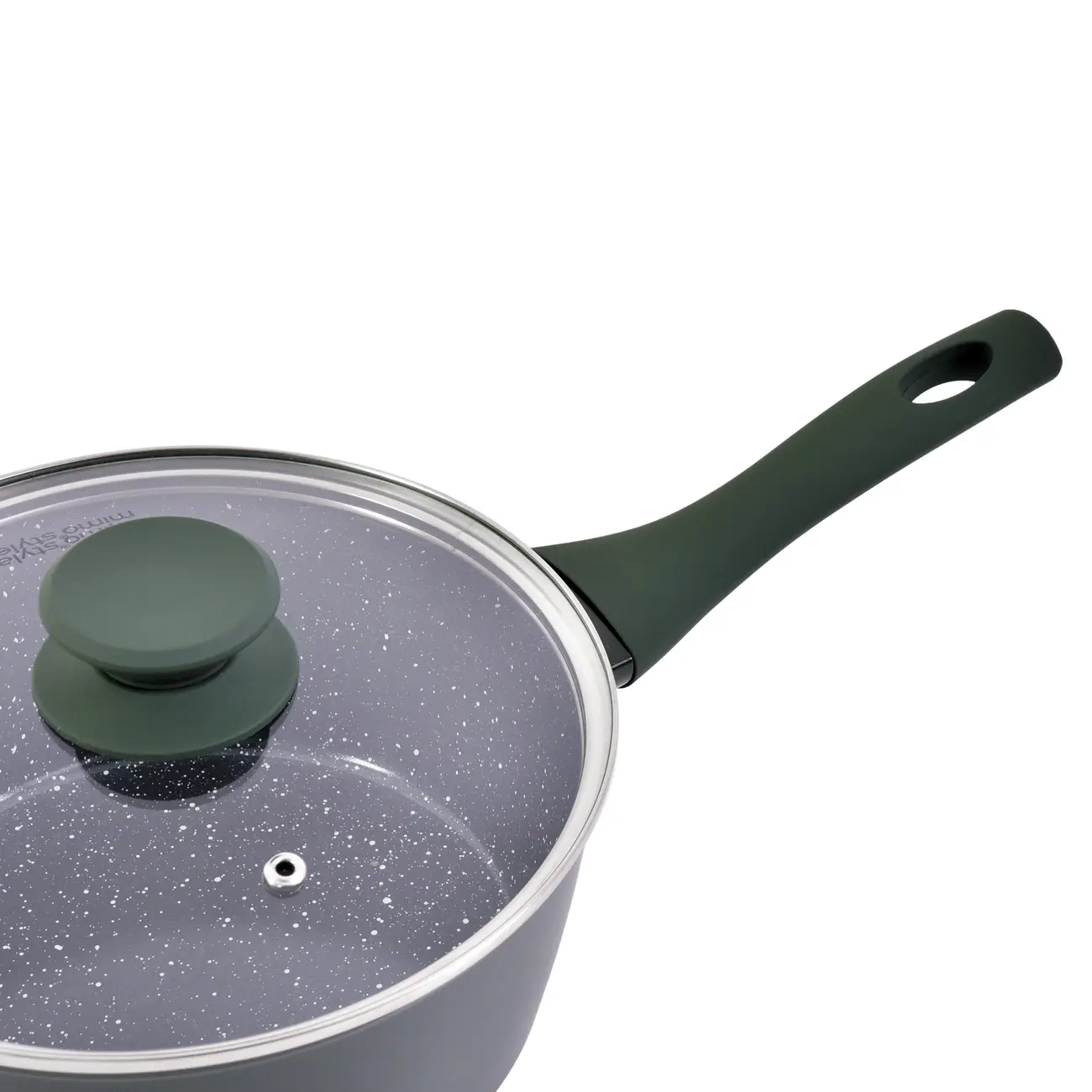 PANELA INDUÇÃO 20 CM LE CHEF - MUSGO/INCOLOR - Foto 5