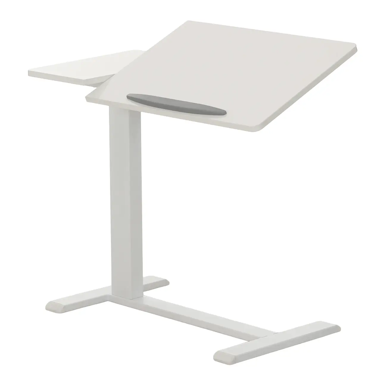 MESA LATERAL REGULÁVEL 80 CM X 40 CM COUCH WORKING - BRANCO/BRANCO - Foto 8