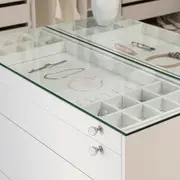ESTRUTURA DE CÔMODA 5 GAVETAS 1,20 M X 45 CM NAMI - BRANCO - Foto 13