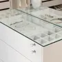ESTRUTURA DE CÔMODA 5 GAVETAS 1,20 M X 45 CM NAMI - BRANCO - Foto 13