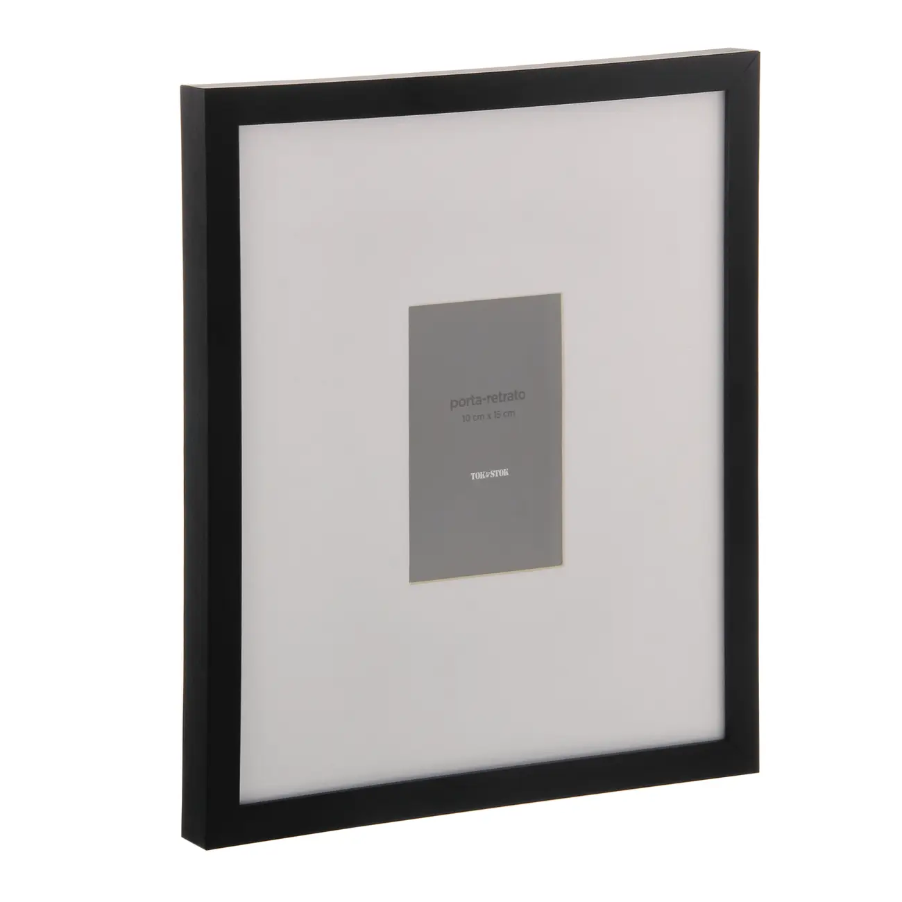 CLOSER MOLDURA 10 CM X 15 CM - PRETO/BRANCO - Foto 2