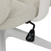 CADEIRA DE ESCRITÓRIO BOLSTER - BRANCO/OFF WHITE - Foto 9