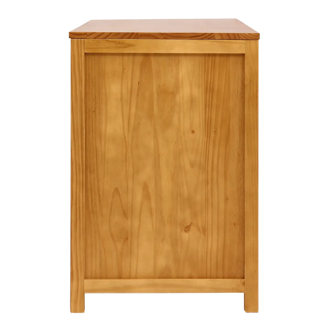 ESCRIVANINHA 1 PORTA COM PALHINHA 1,20 M X 52 CM PALHANDI - AMÊNDOA/NATURAL - Foto 5