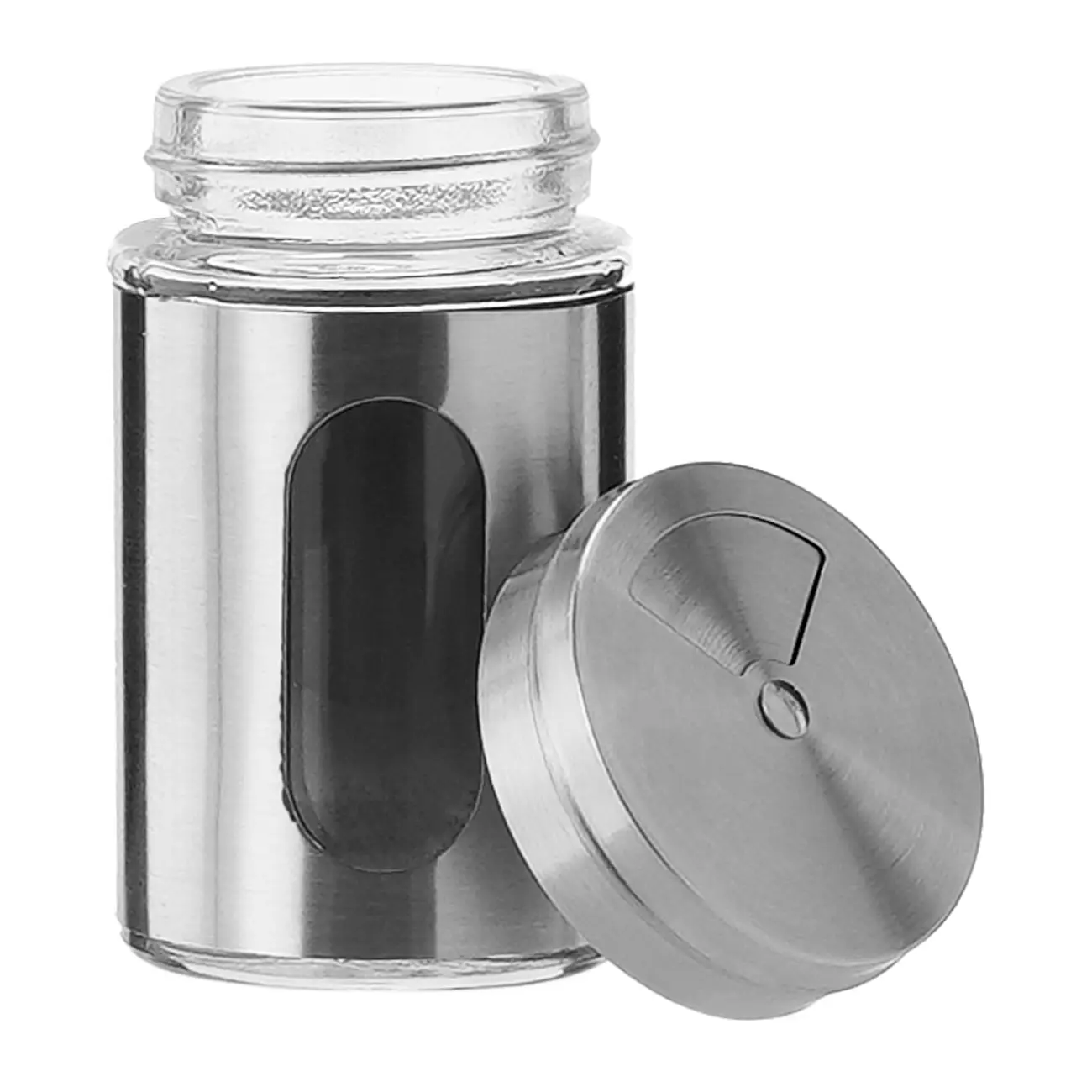 PORTA-TEMPEROS CAPSULE - INOX/INCOLOR - Foto 3