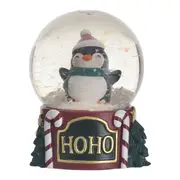 GLOBO PINGUIM 6 CM HOHO HOME - VERMELHO HINDU/ENGLISH GREEN - Foto 1