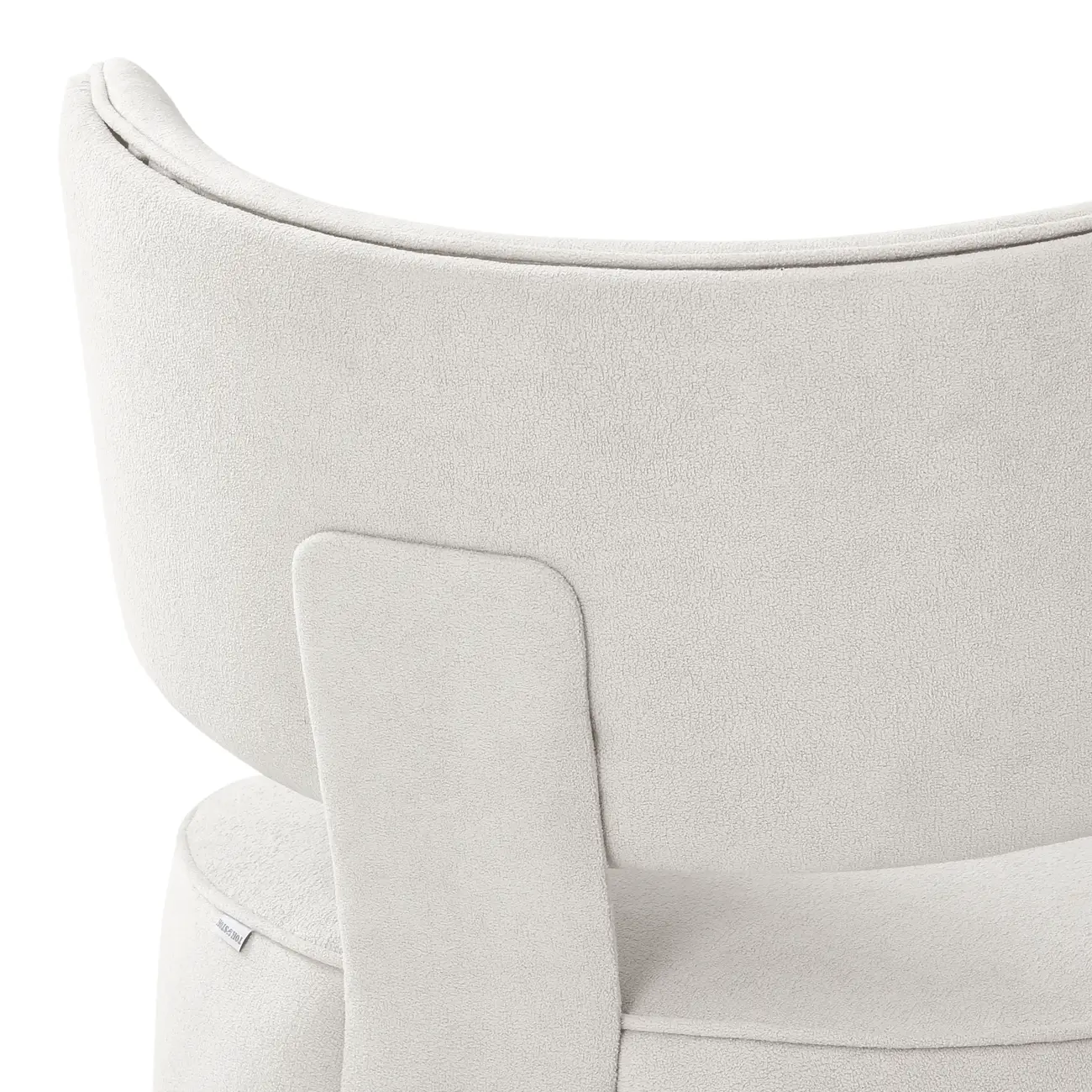 POLTRONA XEQUE - BOUCLÉ BRANCO - Foto 7