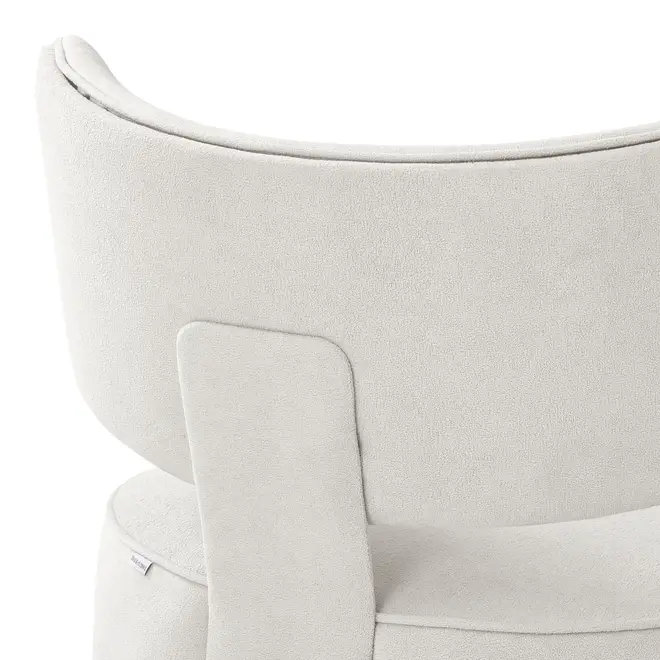 POLTRONA XEQUE - BOUCLÉ BRANCO - Foto 7