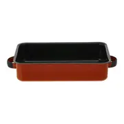 TRAVESSA REFRATÁRIA 22 CM X 12 CM ZEZÉ - TERRACOTA - Foto 1