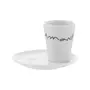 XÍCARA CAFÉ 40 ML VRD. LIVRO EM LOUÇAS - BRANCO/PRETO - Foto 2