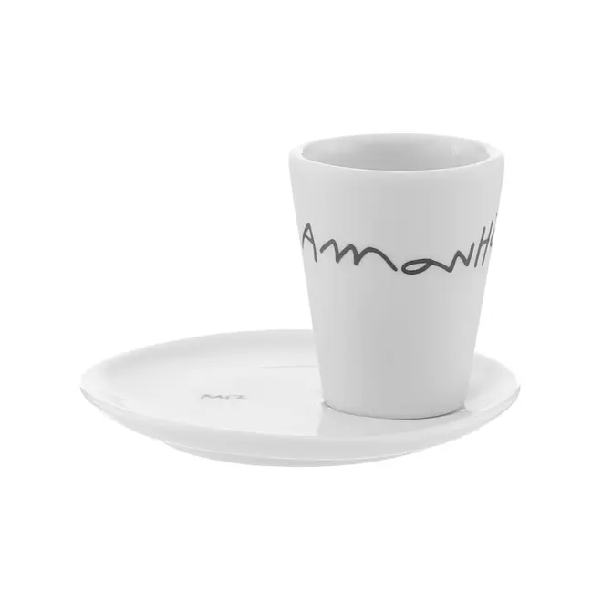XÍCARA CAFÉ 40 ML VRD. LIVRO EM LOUÇAS - BRANCO/PRETO - Foto 2