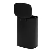LIXEIRA COM PEDAL 50 L CHANDLER - PRETO/INOX - Foto 6