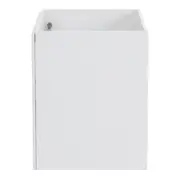 ARMÁRIO DE COZINHA INFERIOR 80 CM 1 GAVETA/1 PORTA BASCULANTE PRÁTICA - BRANCO - Foto 7