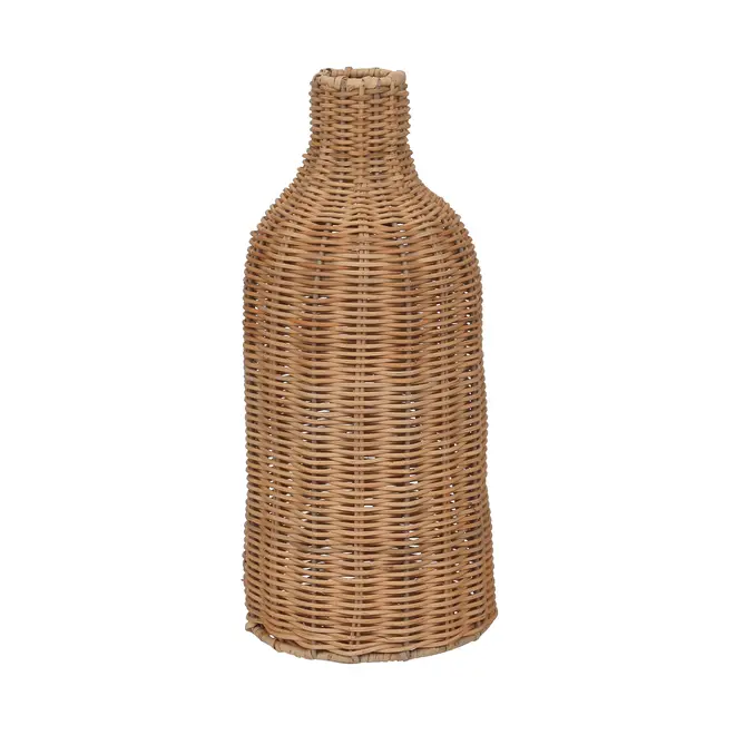 VASO DECORATIVO 35 CM SAFIM - FIBRA CLARA - Foto 1