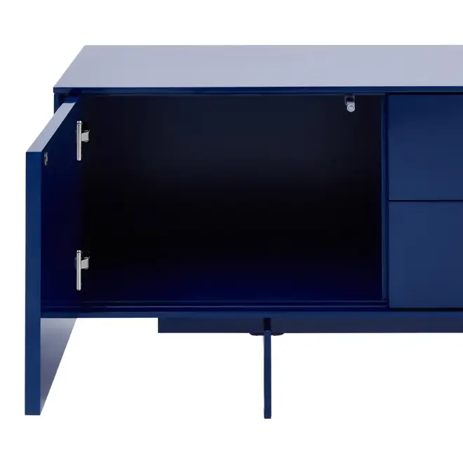RACK 3 PORTAS/2 GAVETAS 2,08 M X 45 CM MONOLITH - LAZULITE - Foto 17