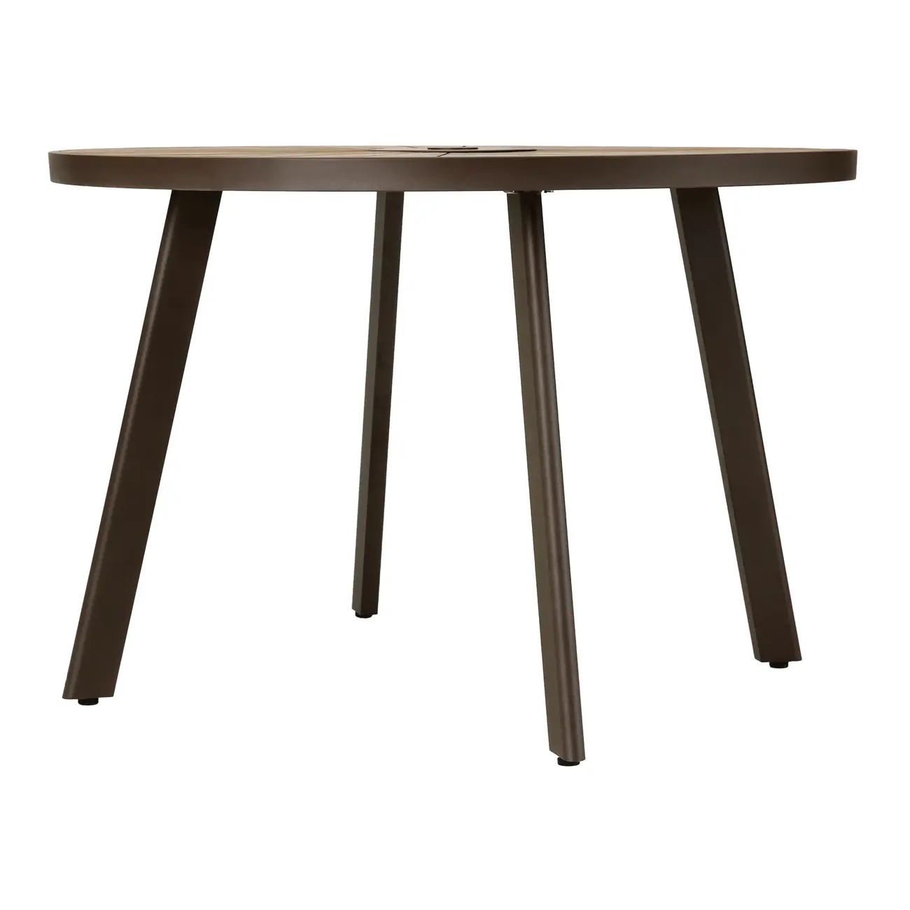 MESA PARA ÁREA EXTERNA REDONDA 1,10 M SUMMERLAND - CAFÉ/NOZES - Foto 3