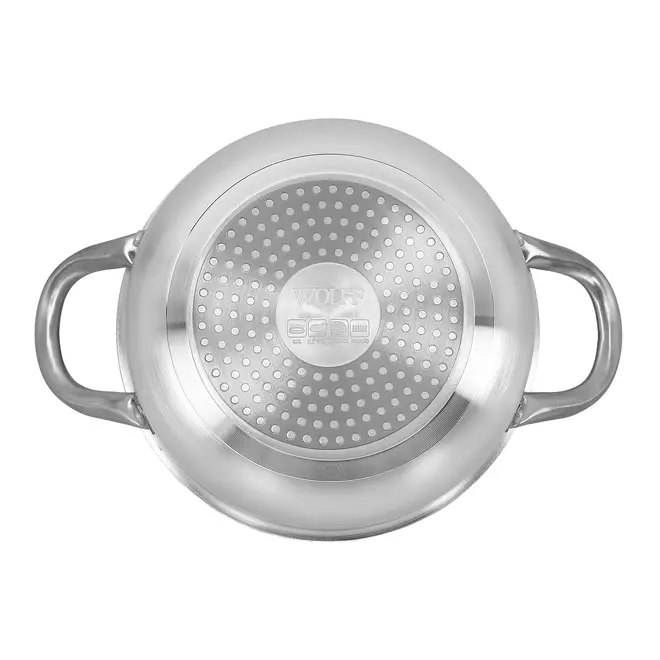 CAÇAROLA INDUÇÃO 20 CM PATELLAS - INOX/KONKRET - Foto 10