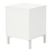 GAVETEIRO PARA ESCRITÓRIO 3 GAVETAS SLEEK - BRANCO/GRANILITE - Foto 6