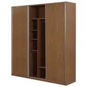 GUARDA-ROUPA DE CASAL 3 PORTAS DE CORRER - FREIJÓ - Foto 7
