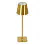 LUMINÁRIA DE MESA LED RECARREGÁVEL KROM - OURO - Foto 3