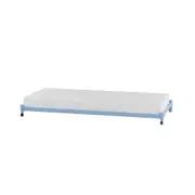 CAMA DE SOLTEIRO INFERIOR 78 CM FLAT - AZUL CLARO - Foto 5