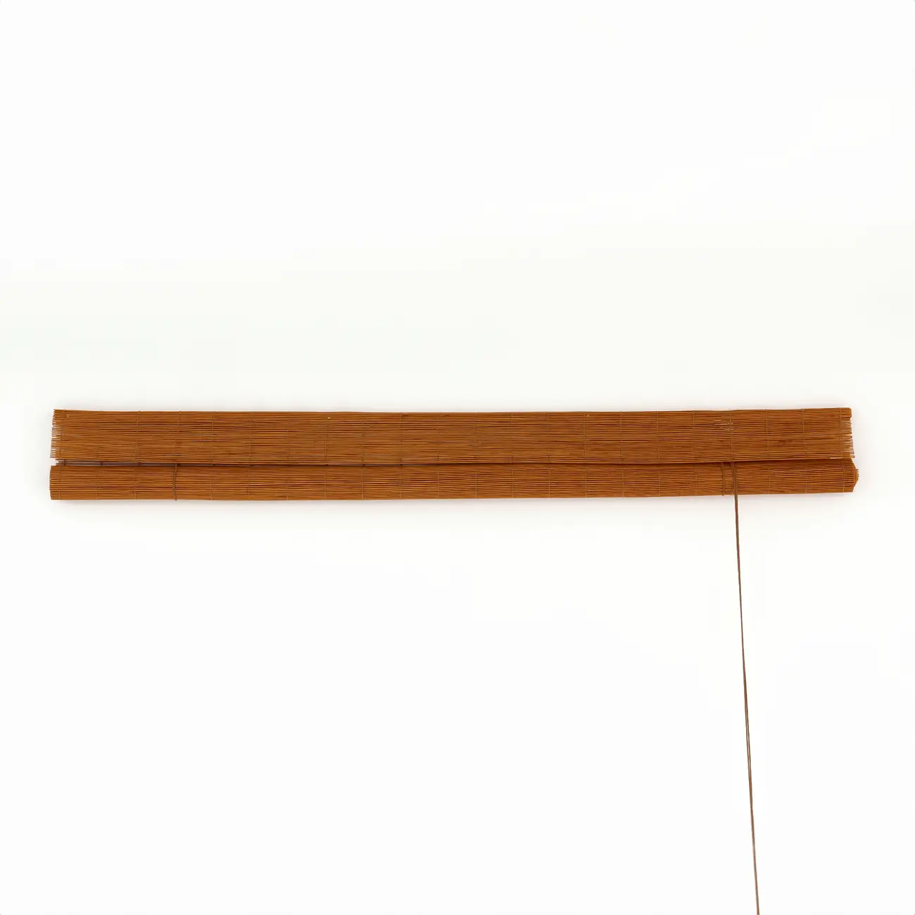 PERSIANA ROLL COM BANDÔ 1,60 M X 1,60 M BAMBU BAMBA - NOZES/BEGE - Foto 4