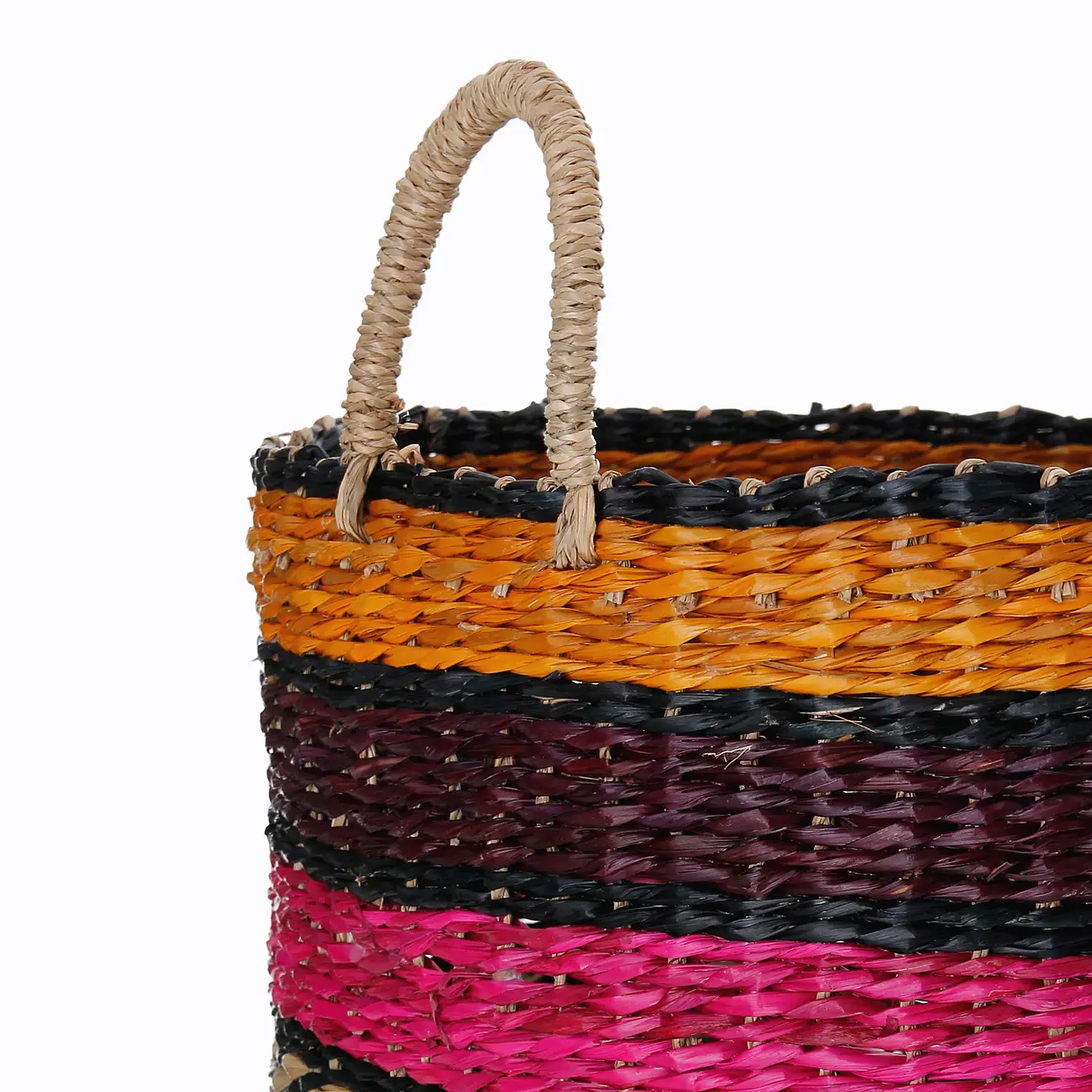 CESTO 45 CM X 35 CM X 35 CM BOLGATANGA - RELVA/MULTICOR - Foto 7