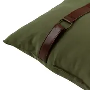 ALMOFADA 50 CM X 30 CM DRESSAGE - TANINO/LODEN GREEN - Foto 4
