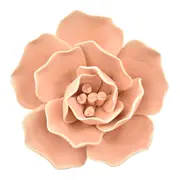 ADORNO MESA 3 CM DOMINIQUE - VIN ROSE - Foto 2
