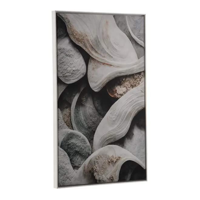 QUADRO 63 CM X 1,03 M PLISSAGE II - BRANCO/MULTICOR - Foto 2