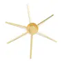 ESTRELA CASTIÇAL 6 CM NATAL ASTRAL - OURO/INCOLOR - Foto 3