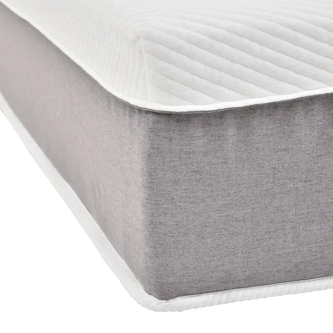 COLCHÃO QUEEN VISCO LÁTEX COM MOLAS ENSACADAS 1,58 M X 1,98 M X 30 CM TATOU GULDI - CINZA/BRANCO - Foto 3