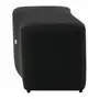 PUFF 61 CM X 51 CM SET WAVE - CORSIN PRETO - Foto 3