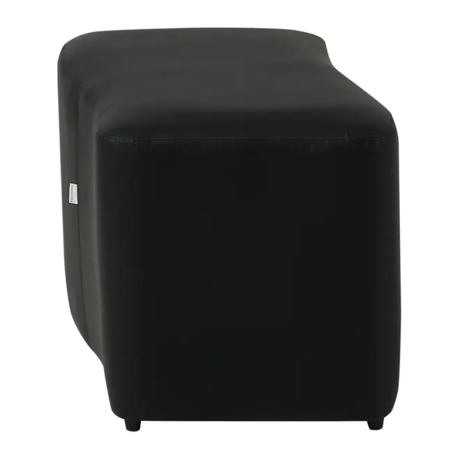 PUFF 61 CM X 51 CM SET WAVE - CORSIN PRETO - Foto 3