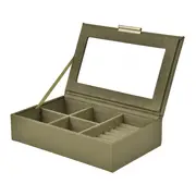 PORTA-JOIAS HORLEY - LODEN GREEN/OURO VELHO - Foto 2