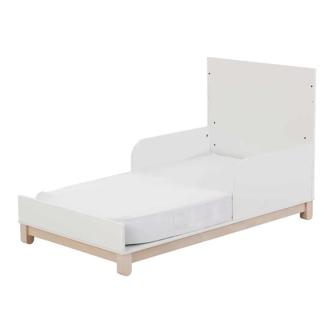 BERÇO 70 CM 2 EM 1 - BERÇO/MINICAMA DULCE - BRANCO/NATURAL WASHED - Foto 6
