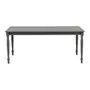 MESA 1,80 M X 90 CM CAPULET - GRIS BRULÉ - Foto 1