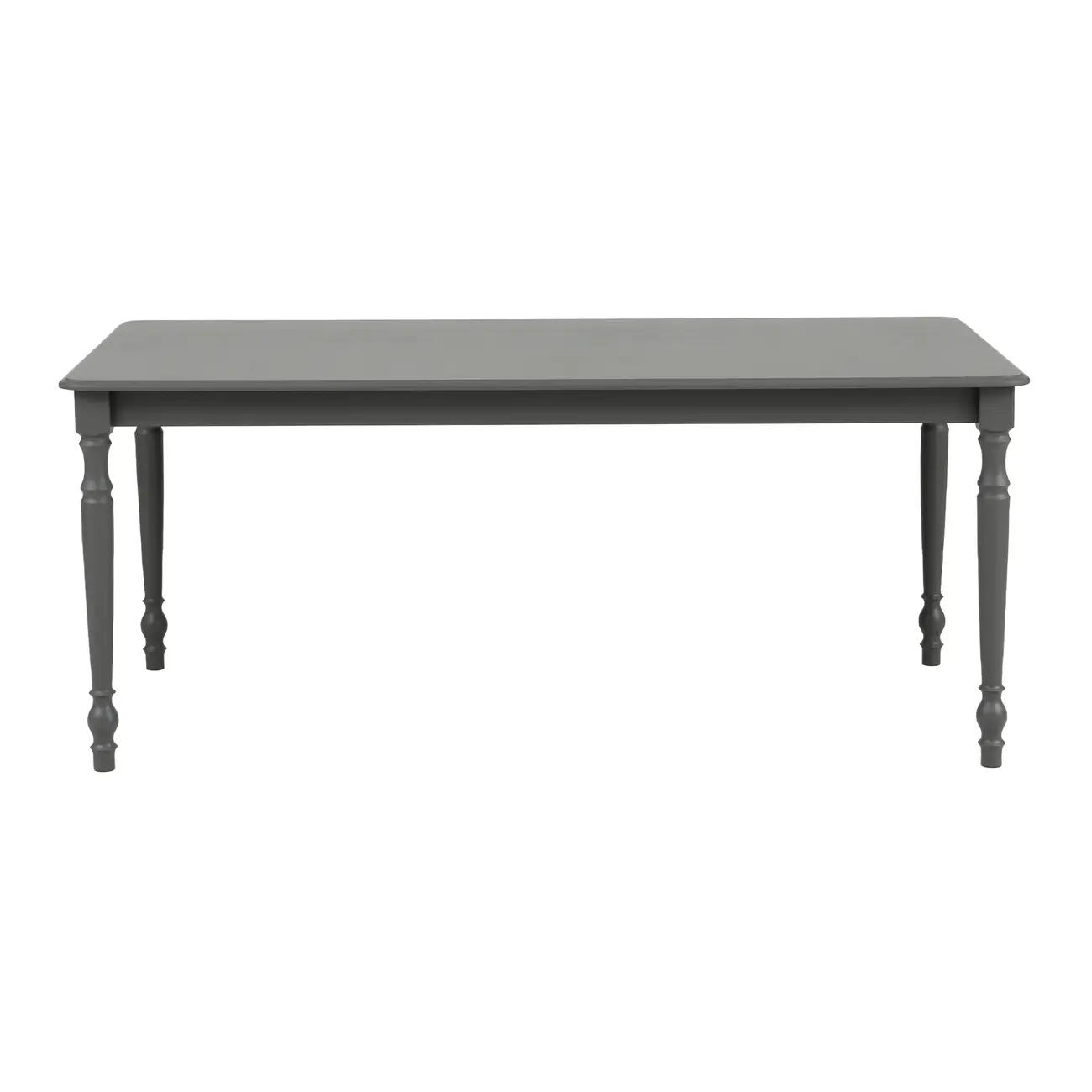 MESA 1,80 M X 90 CM CAPULET - GRIS BRULÉ - Foto 1