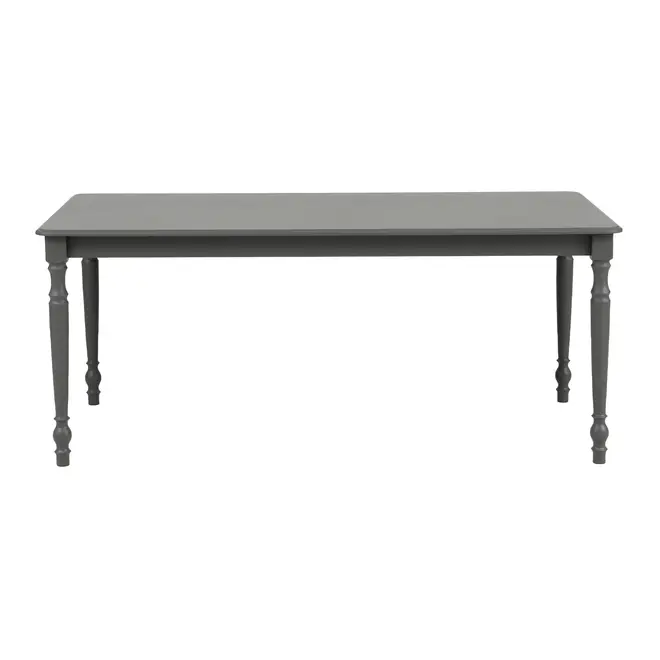 MESA 1,80 M X 90 CM CAPULET - GRIS BRULÉ - Foto 1