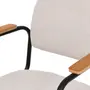 CADEIRA HOME OFFICE CARTE ELBOW - PRETO/CAMELO - Foto 8