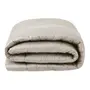 EDREDOM CASAL/QUEEN 2,40 M X 2,50 M HIGH-SATIN - BEGE - Foto 3