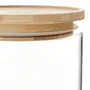 POTE REDONDO 1,4 L BAMBOO BORUS - INCOLOR/BAMBU - Foto 4