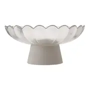 CENTRO DE MESA 25 CM LOUIS - INCOLOR/CINZA - Foto 2