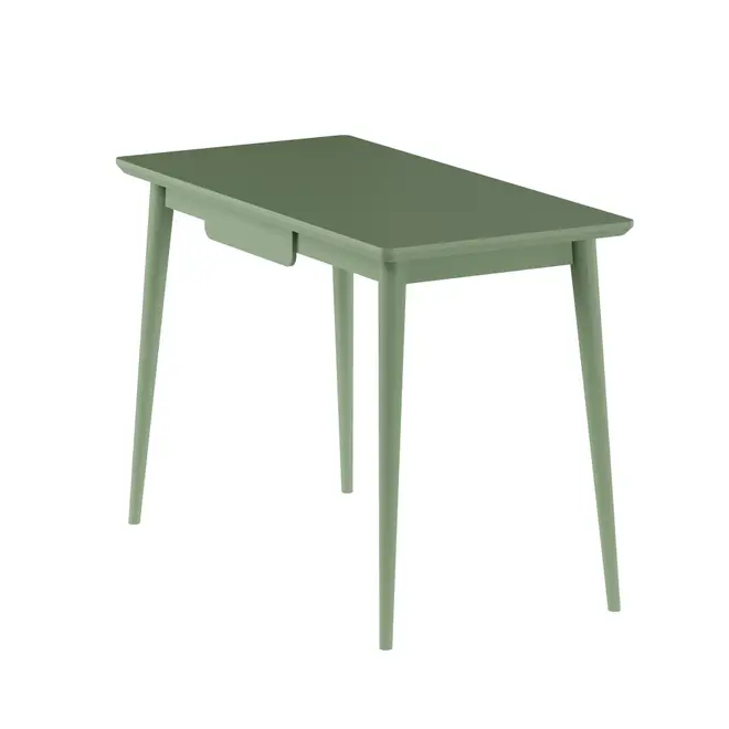 MESA DE ESCRITÓRIO 1 GAVETA 1,10 M X 55 CM SKAND - SÁLVIA - Foto 18
