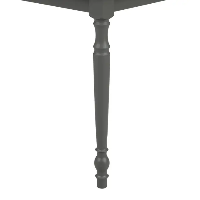 MESA 1,80 M X 90 CM CAPULET - GRIS BRULÉ - Foto 8
