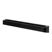 PORTA-TOALHAS AUTOADESIVA 55 CM ELEVE - PRETO - Foto 1